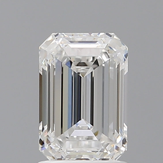 1.58 Carat Emerald Shaped, Ideal Cut, D Color, VVS2 Clarity, IGI Certified Lab Grown Diamond