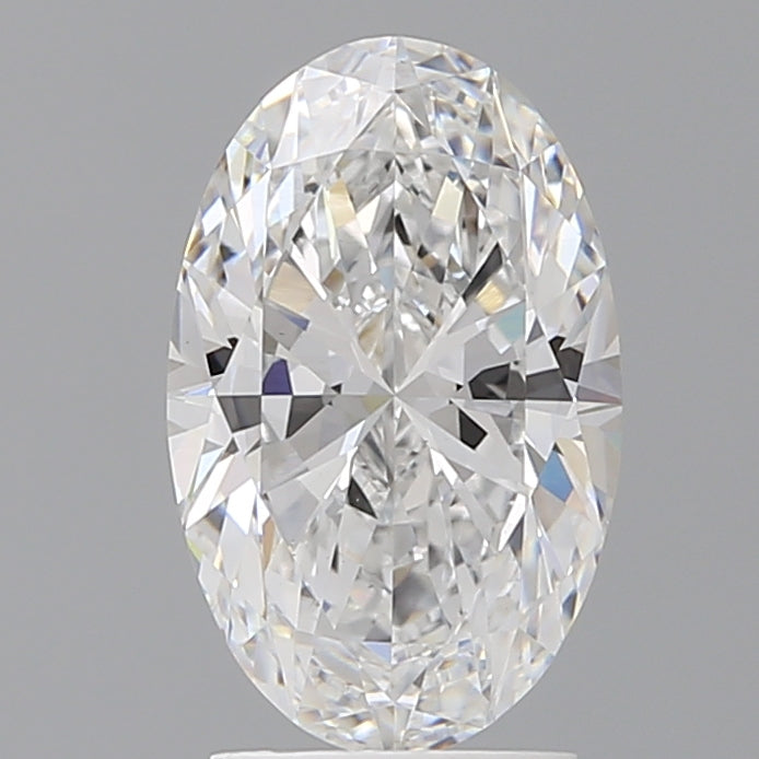 2.60 Carat Oval Shaped, Ideal Cut, D Color, VS1 Clarity, IGI Certified Lab Grown Diamond