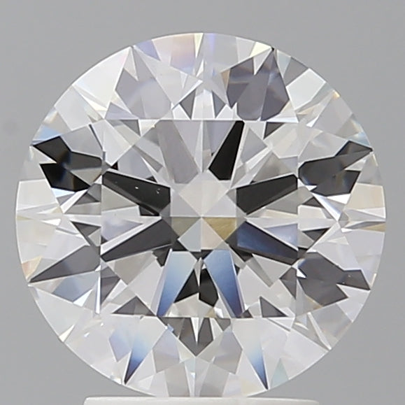 3.04 Carat Round Shaped, Ideal Cut, E Color, VVS2 Clarity, IGI Certified Lab Grown Diamond