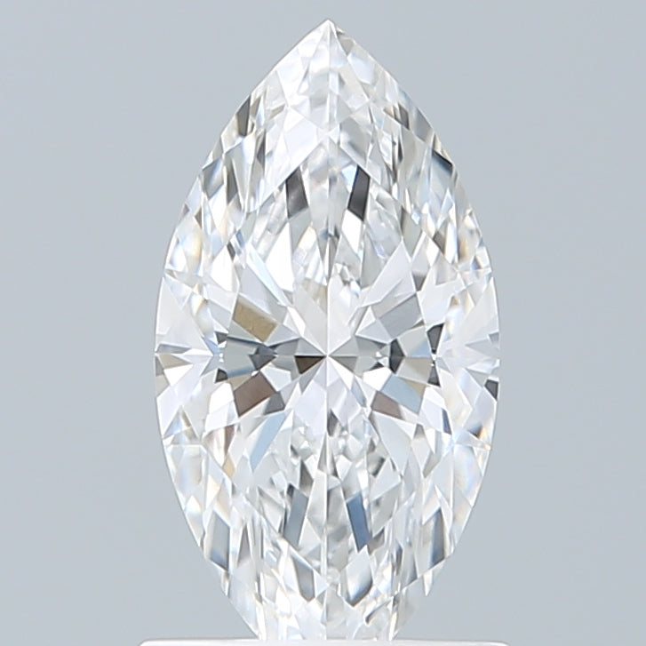 1.10 Carat Marquise Shaped, Ideal Cut, D Color, VVS2 Clarity, IGI Certified Lab Grown Diamond