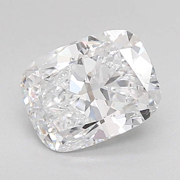 1.54 Carat Cushion Shaped, Ideal Cut, E Color, VVS2 Clarity, IGI Certified Lab Grown Diamond