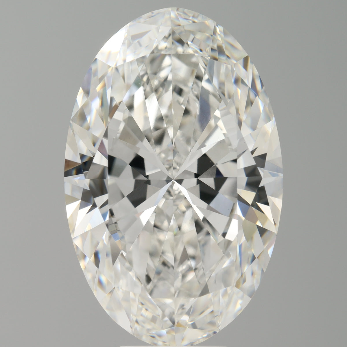 10.56 Carat Oval Shaped, Ideal Cut, F Color, VVS2 Clarity, IGI Certified Lab Grown Diamond