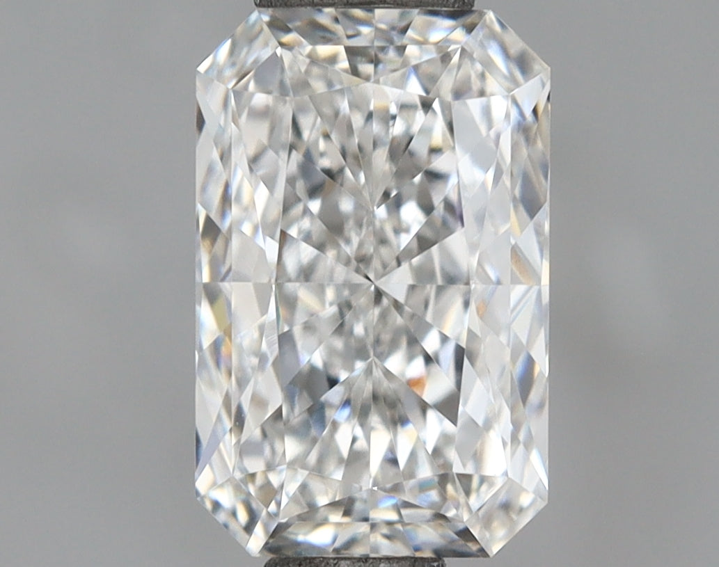 1.01 Carat Radiant Shaped, Excellent Cut, E Color, VVS1 Clarity, IGI Certified Lab Grown Diamond