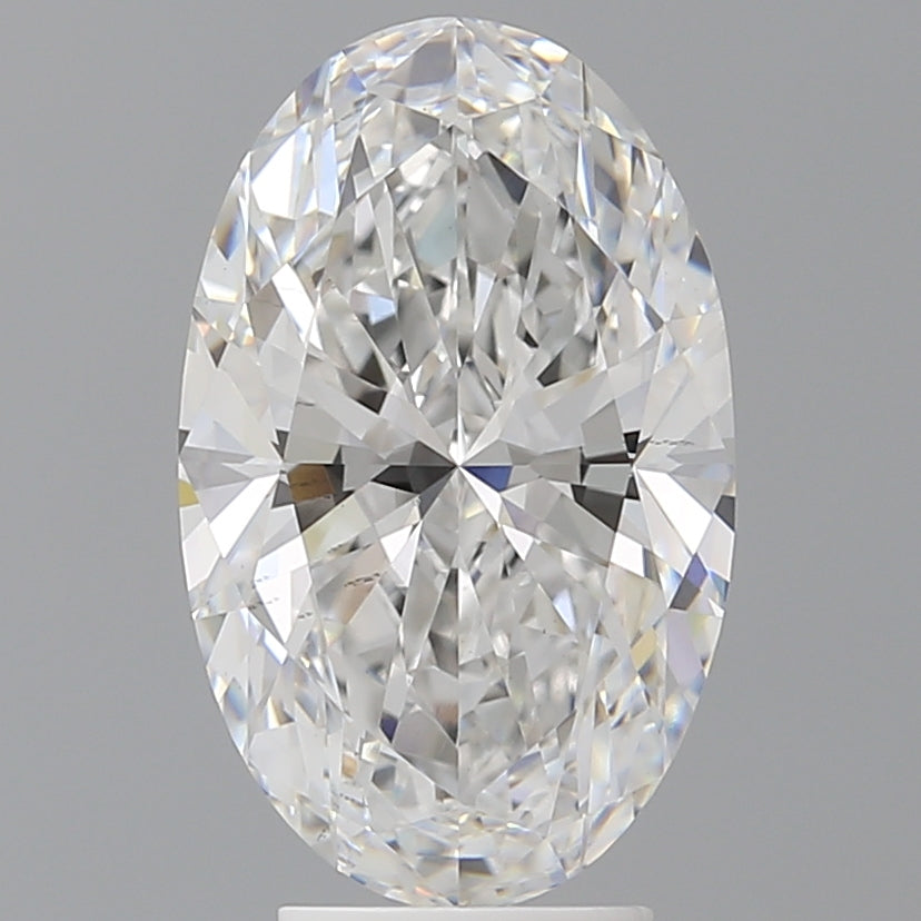 4.52 Carat Oval Shaped, Ideal Cut, E Color, VS2 Clarity, IGI Certified Lab Grown Diamond