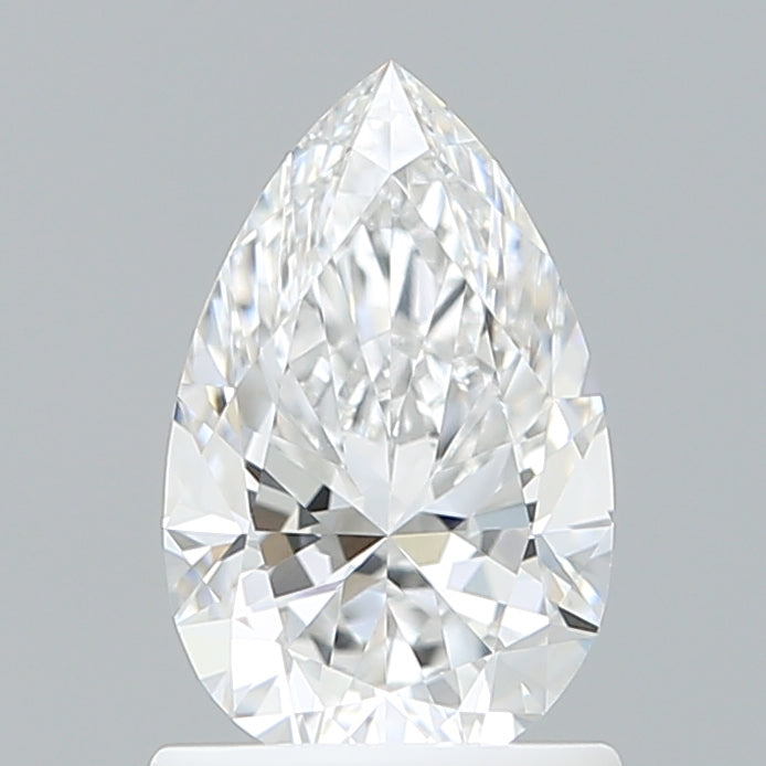 1.10 Carat Pear Shaped, Ideal Cut, D Color, VVS1 Clarity, IGI Certified Lab Grown Diamond