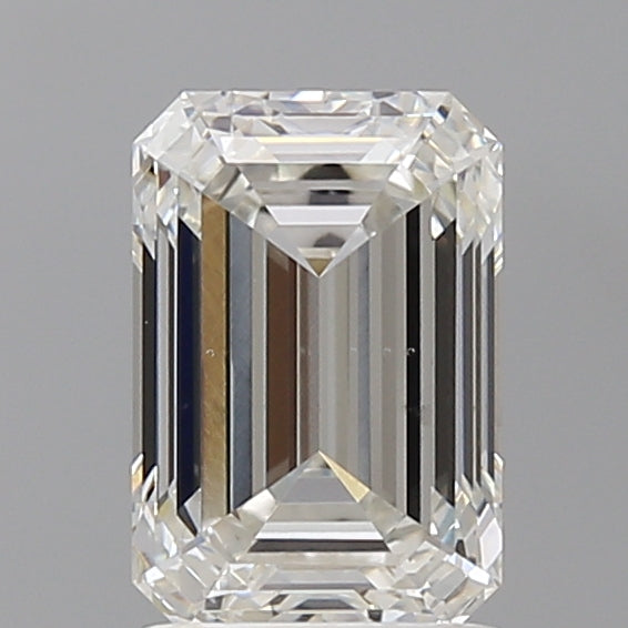 2.07 Carat Emerald Shaped, Ideal Cut, G Color, VS1 Clarity, IGI Certified Lab Grown Diamond