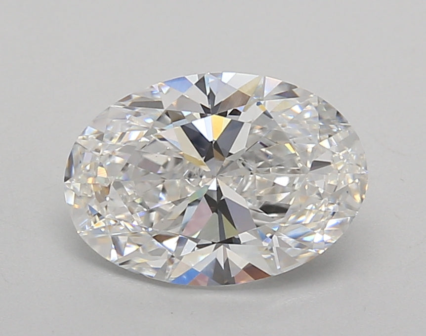 1.77 Carat Oval Shaped, Excellent Cut, E Color, VVS2 Clarity, IGI Certified Lab Grown Diamond