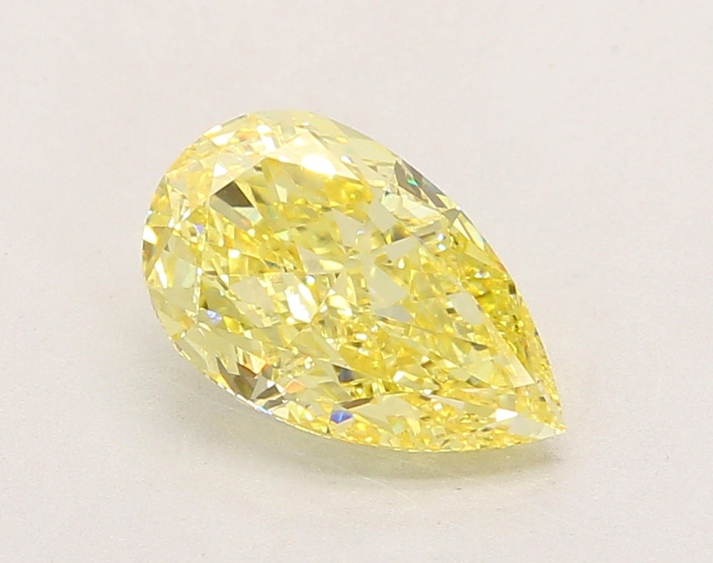 2.53 Carat Pear Shaped, Ideal Cut, VVS2 Clarity, IGI Certified Lab Grown Diamond