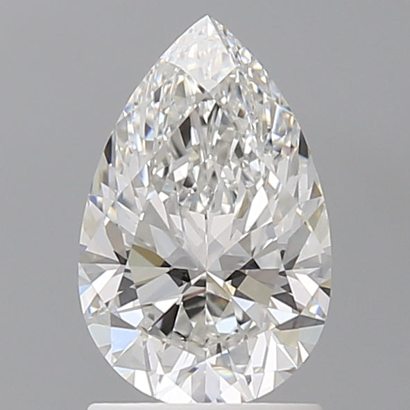 1.59 Carat Pear Shaped, Ideal Cut, E Color, VVS2 Clarity, IGI Certified Lab Grown Diamond