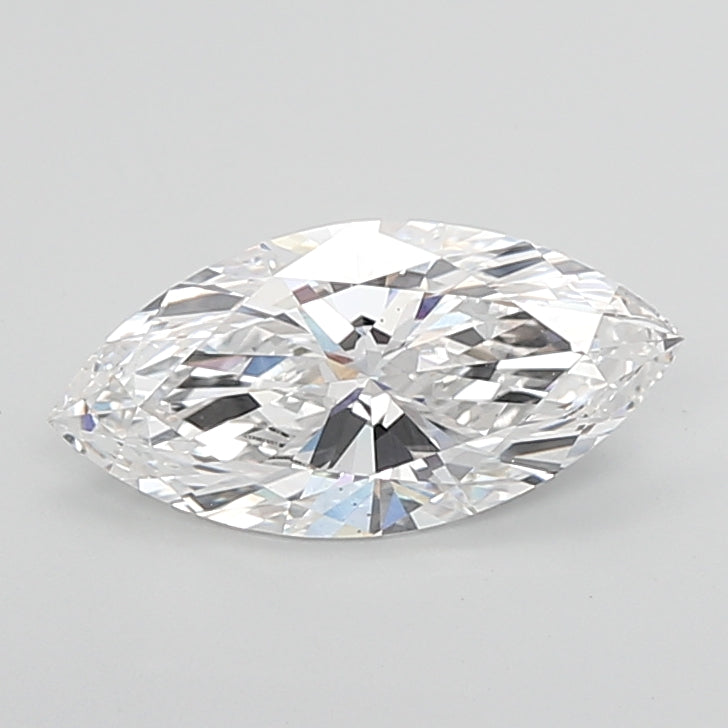 3.07 Carat Marquise Shaped, Ideal Cut, E Color, VS1 Clarity, IGI Certified Lab Grown Diamond