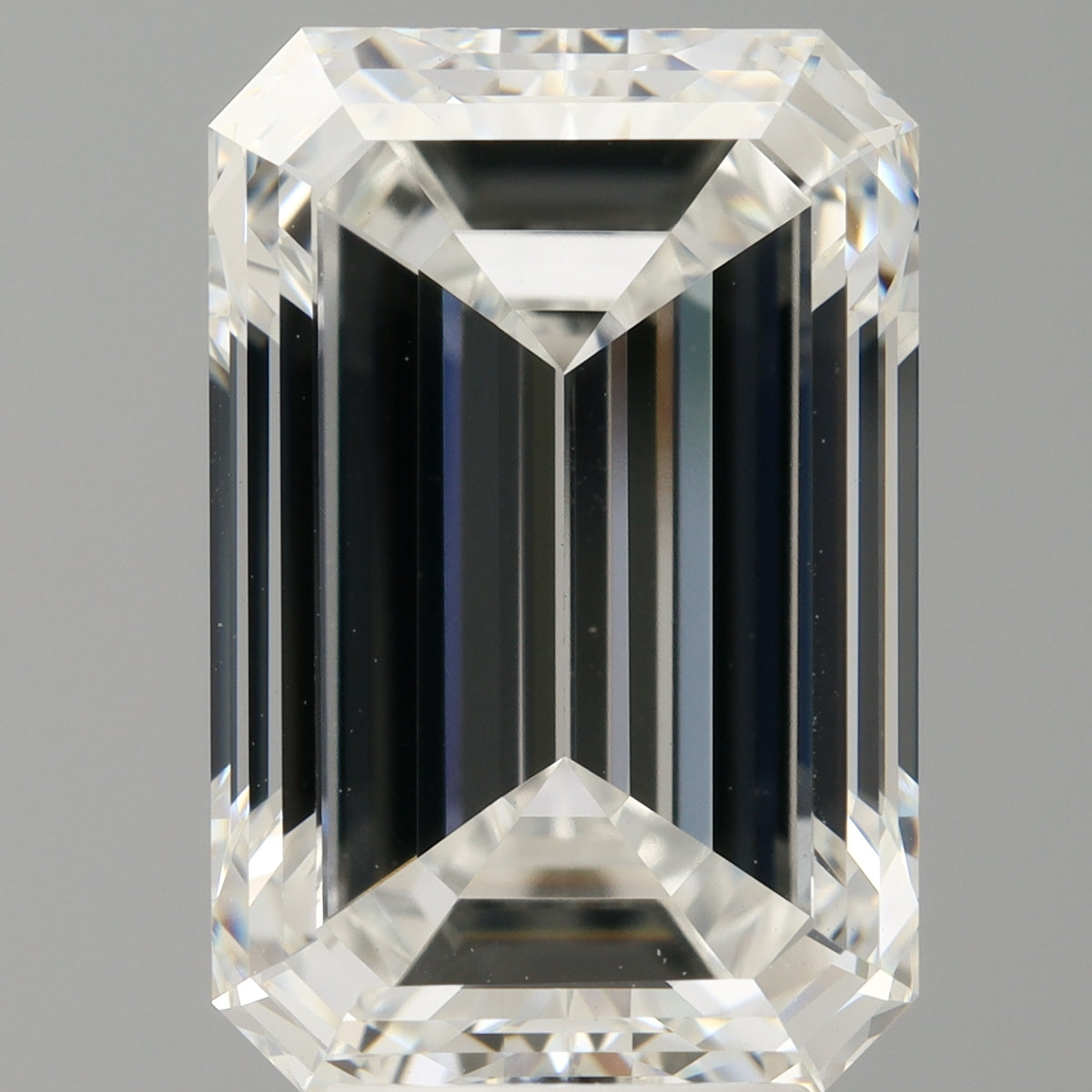 6.03 Carat Emerald Shaped, Excellent Cut, F Color, VVS2 Clarity, IGI Certified Lab Grown Diamond