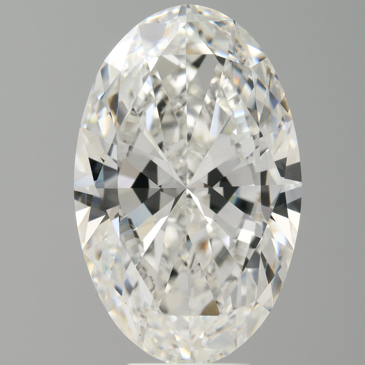 8.03 Carat Oval Shaped, Excellent Cut, E Color, VVS2 Clarity, IGI Certified Lab Grown Diamond
