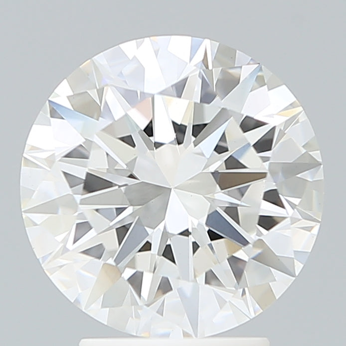 3.34 Carat Round Shaped, Excellent Cut, F Color, VS1 Clarity, IGI Certified Lab Grown Diamond