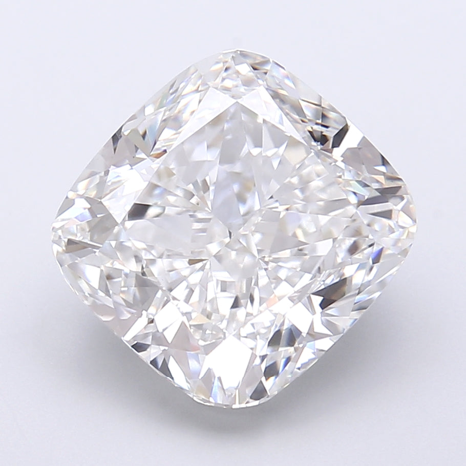 7.03 Carat Cushion Shaped, Very Good Cut, E Color, VVS2 Clarity, IGI Certified Lab Grown Diamond