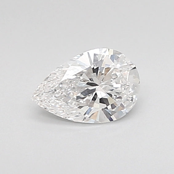 0.33 Carat Pear Shaped, Very Good Cut, D Color, VVS2 Clarity, IGI Certified Lab Grown Diamond