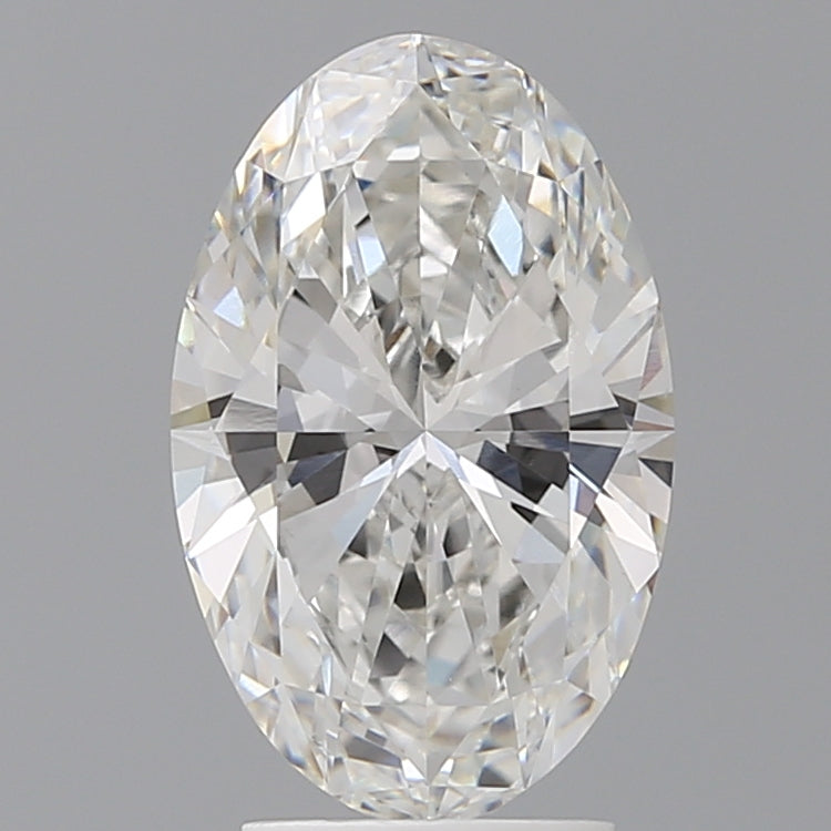 3.08 Carat Oval Shaped, Ideal Cut, F Color, VS1 Clarity, IGI Certified Lab Grown Diamond