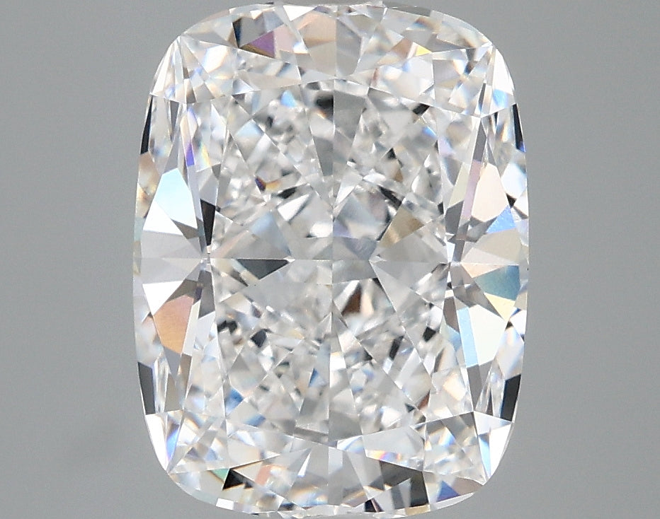 4.08 Carat Cushion Shaped, Very Good Cut, D Color, VVS1 Clarity, IGI Certified Lab Grown Diamond
