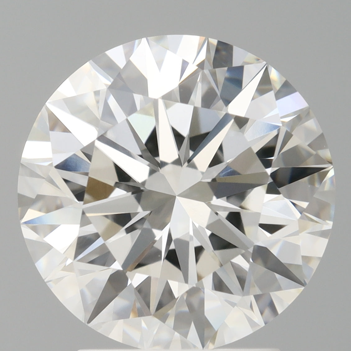 3.01 Carat Round Shaped, Ideal Cut, F Color, VVS2 Clarity, IGI Certified Lab Grown Diamond