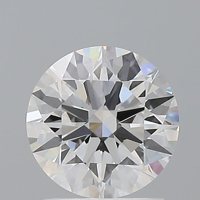 1.59 Carat Round Shaped, Ideal Cut, D Color, VVS2 Clarity, IGI Certified Lab Grown Diamond