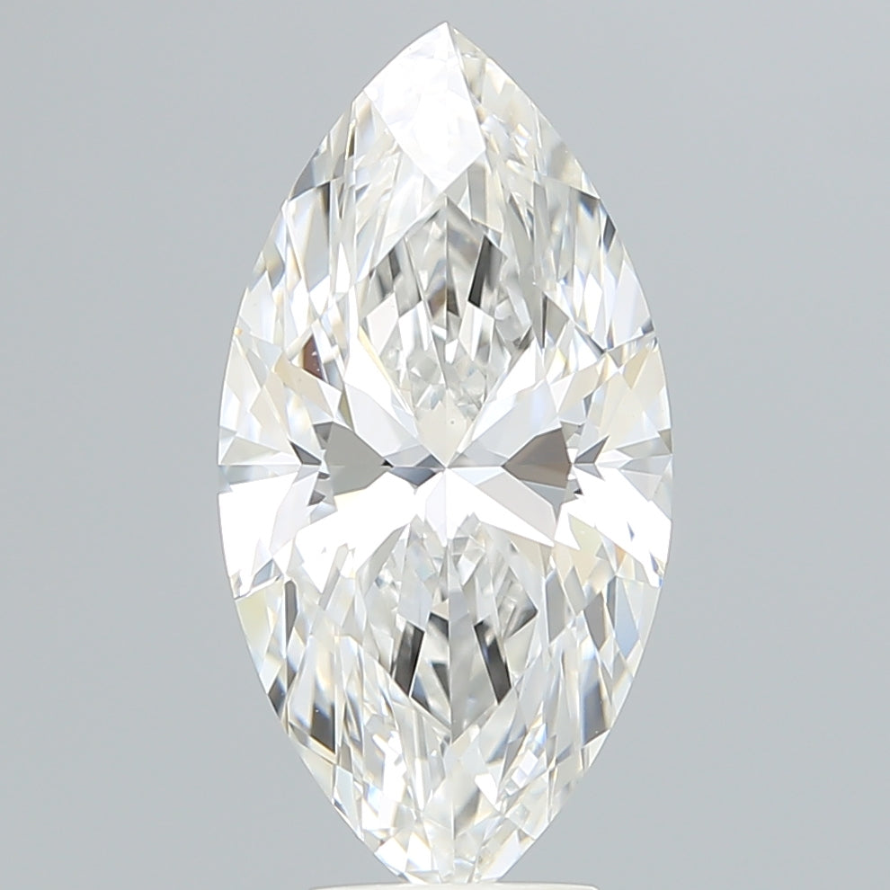 5.20 Carat Marquise Shaped, Ideal Cut, E Color, VS1 Clarity, IGI Certified Lab Grown Diamond