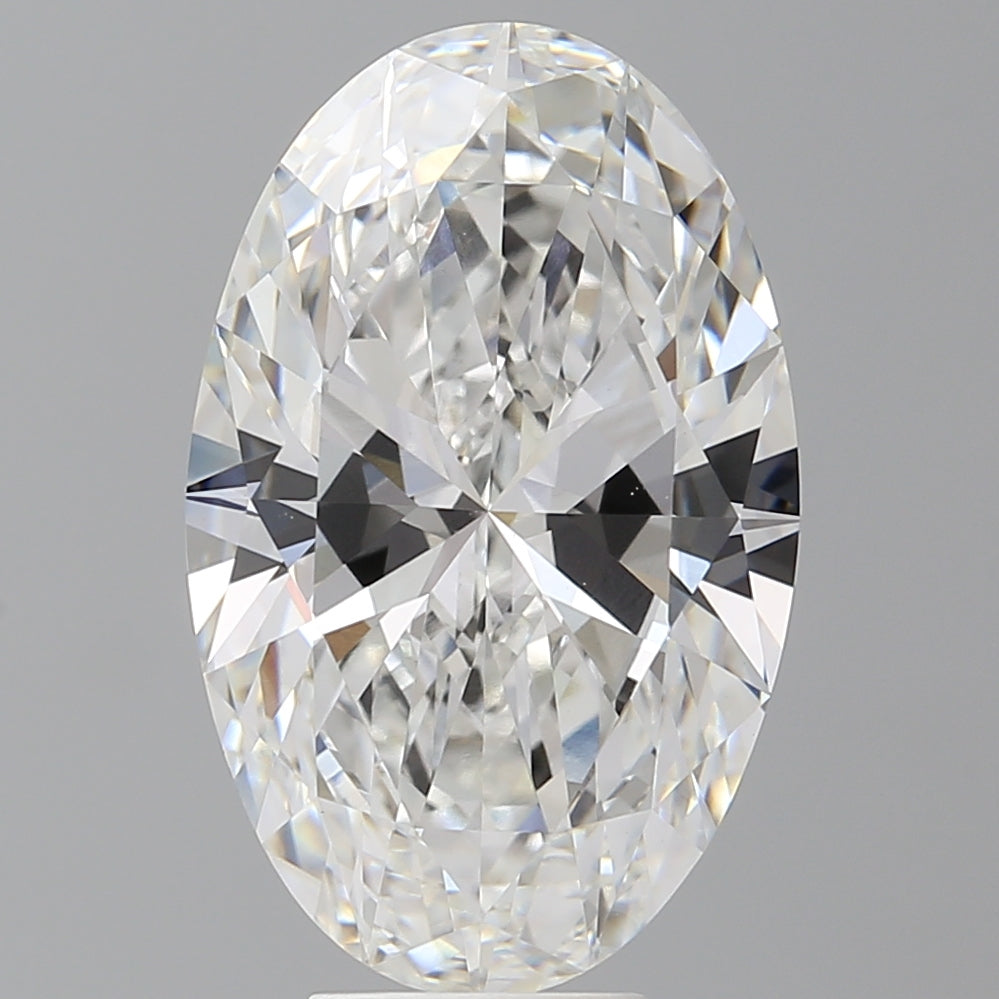 7.53 Carat Oval Shaped, Ideal Cut, E Color, VVS2 Clarity, IGI Certified Lab Grown Diamond