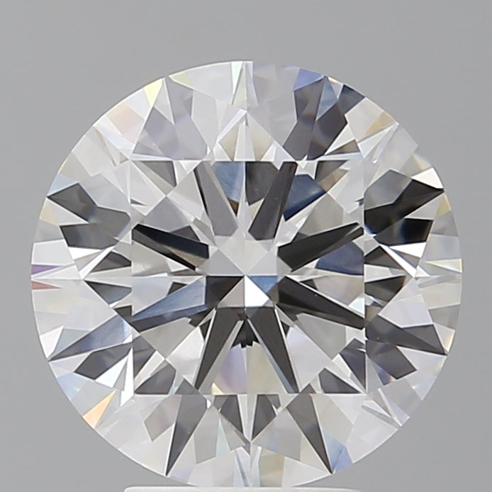4.59 Carat Round Shaped, Ideal Cut, F Color, VVS2 Clarity, IGI Certified Lab Grown Diamond