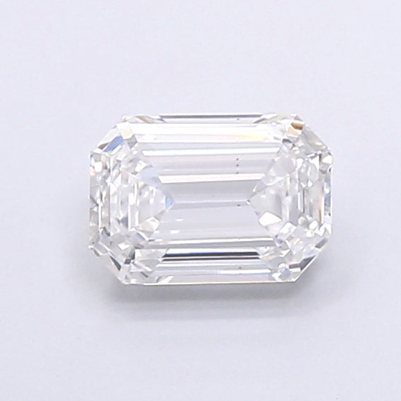 0.84 Carat Emerald Shaped, Very Good Cut, E Color, VS2 Clarity, IGI Certified Lab Grown Diamond