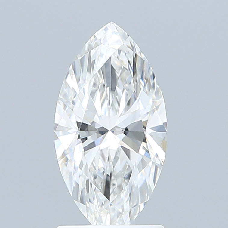 1.58 Carat Marquise Shaped, Ideal Cut, E Color, VVS2 Clarity, IGI Certified Lab Grown Diamond