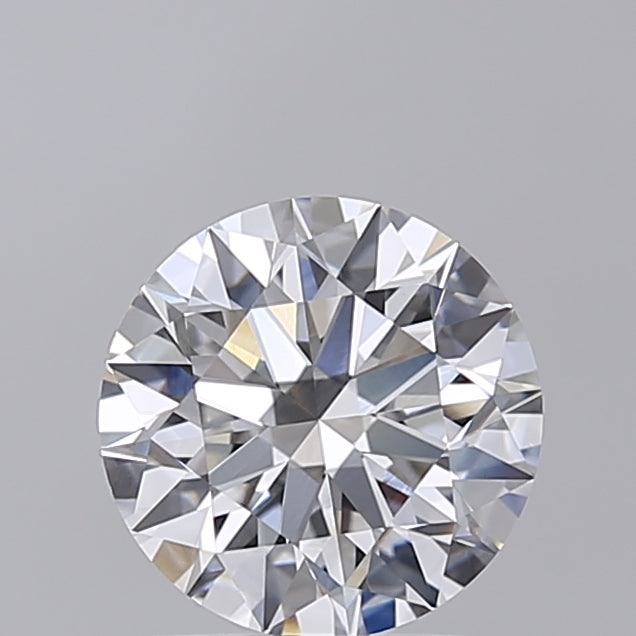 1.42 Carat Round Shaped, Ideal Cut, D Color, VVS2 Clarity, IGI Certified Lab Grown Diamond