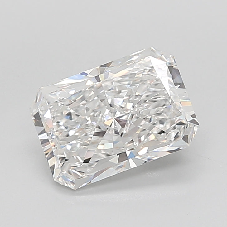 4.02 Carat Radiant Shaped, Ideal Cut, E Color, VVS2 Clarity, IGI Certified Lab Grown Diamond