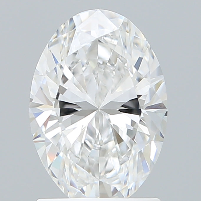 1.56 Carat Oval Shaped, Excellent Cut, D Color, VVS2 Clarity, IGI Certified Lab Grown Diamond