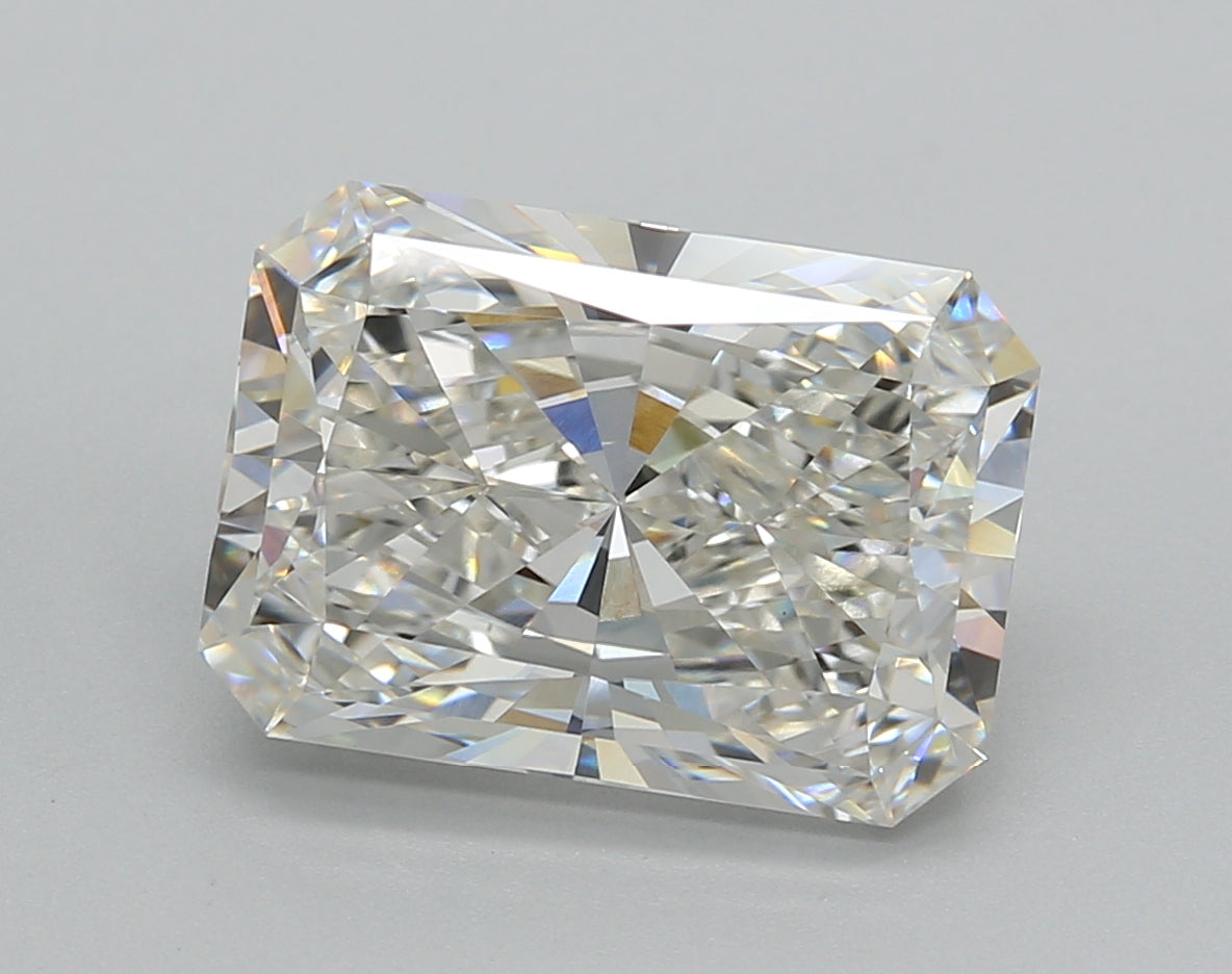 5.02 Carat Radiant Shaped, Excellent Cut, G Color, VS1 Clarity, IGI Certified Lab Grown Diamond