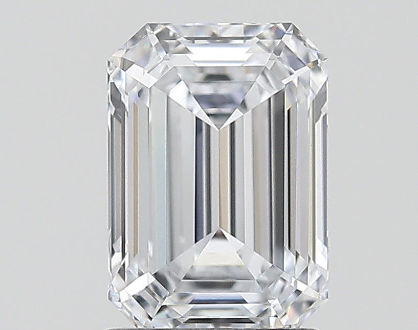 1.62 Carat Emerald Shaped, Ideal Cut, D Color, VS1 Clarity, IGI Certified Lab Grown Diamond