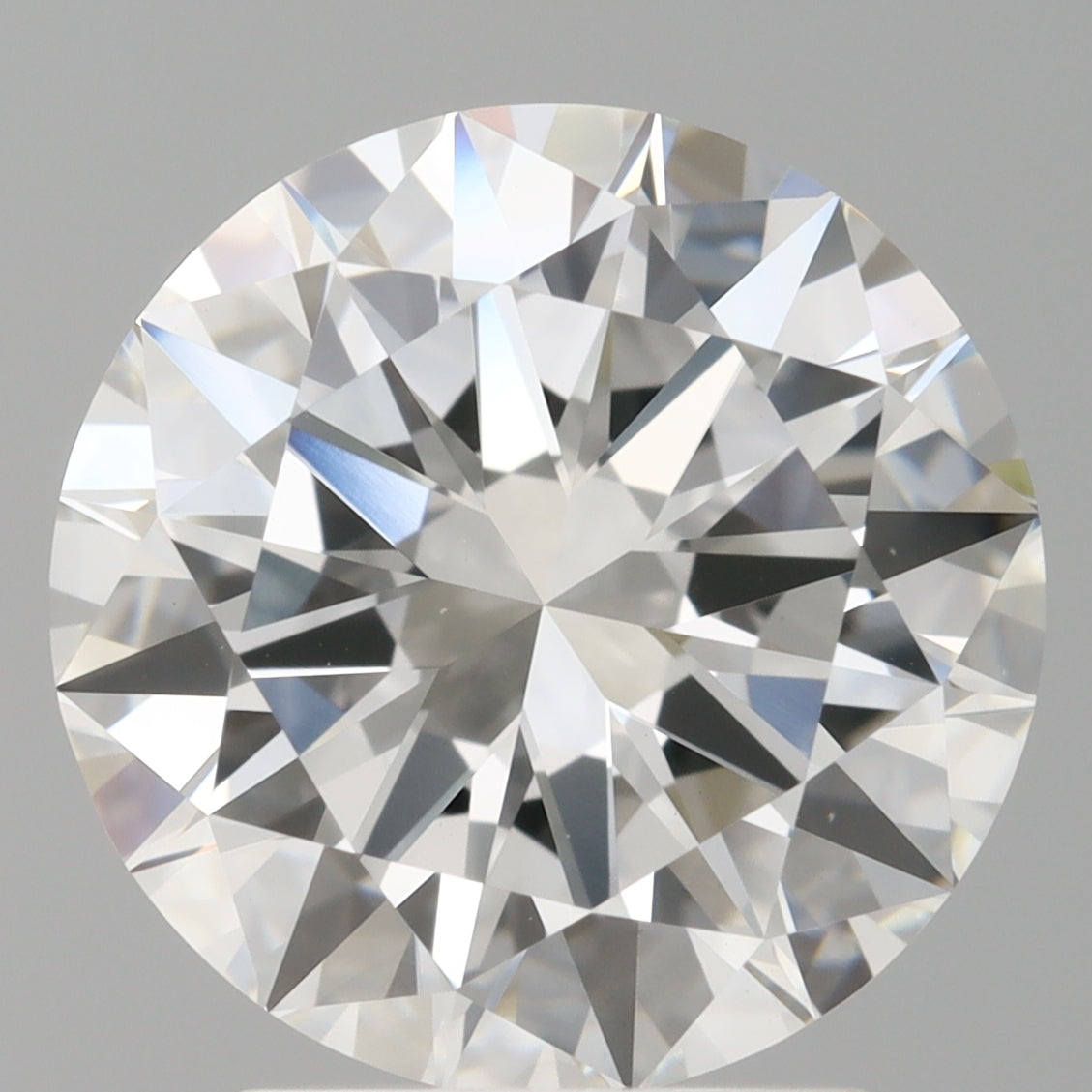 3.00 Carat Round Shaped, Excellent Cut, E Color, VVS2 Clarity, IGI Certified Lab Grown Diamond