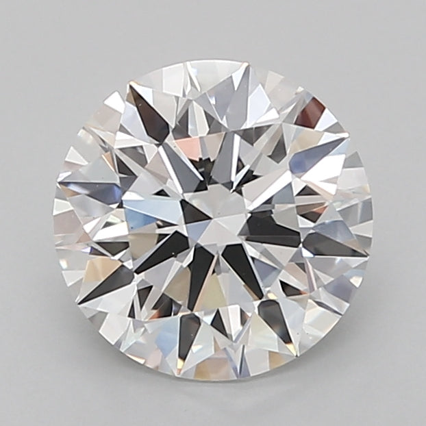 2.06 Carat Round Shaped, Ideal Cut, D Color, VS1 Clarity, IGI Certified Lab Grown Diamond