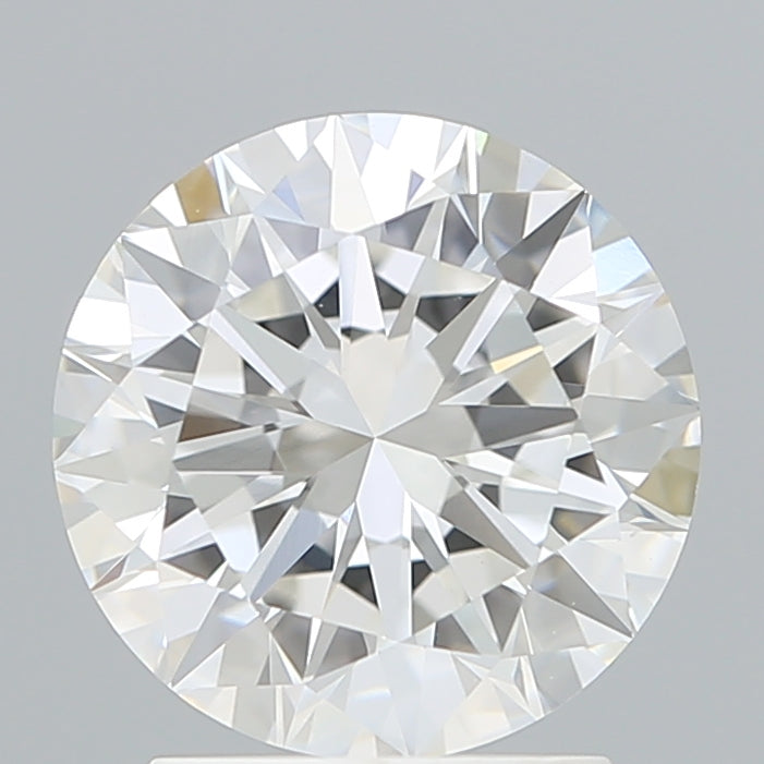 2.14 Carat Round Shaped, Excellent Cut, E Color, VVS2 Clarity, IGI Certified Lab Grown Diamond