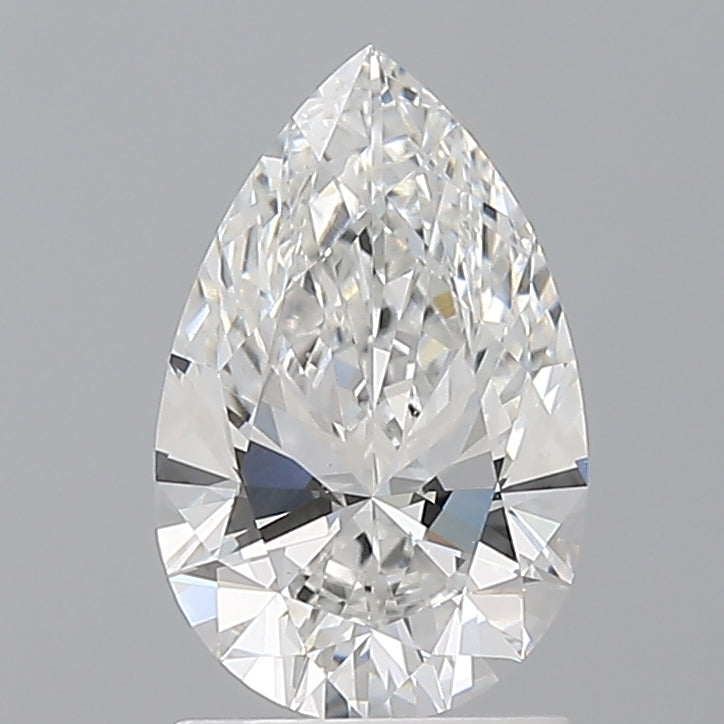 1.57 Carat Pear Shaped, Ideal Cut, E Color, VVS2 Clarity, IGI Certified Lab Grown Diamond