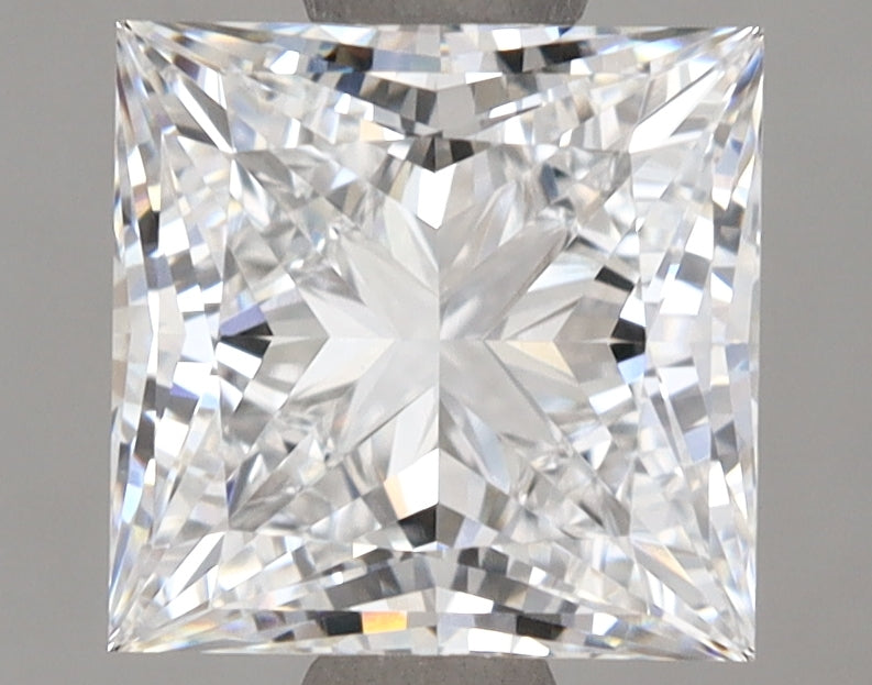 2.24 Carat Princess Shaped, Ideal Cut, D Color, VVS1 Clarity, IGI Certified Lab Grown Diamond