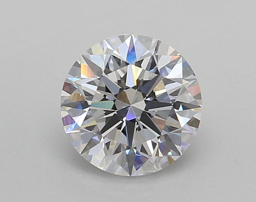 1.52 Carat Round Shaped, Ideal Cut, D Color, VVS2 Clarity, IGI Certified Lab Grown Diamond