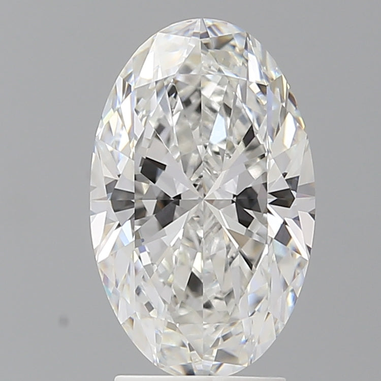 3.05 Carat Oval Shaped, Ideal Cut, E Color, VVS2 Clarity, IGI Certified Lab Grown Diamond