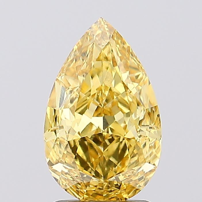 2.22 Carat Pear Shaped, Excellent Cut, VS2 Clarity, IGI Certified Lab Grown Diamond