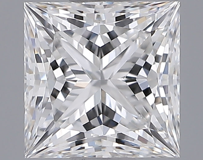 1.05 Carat Princess Shaped, Ideal Cut, E Color, VVS1 Clarity, IGI Certified Lab Grown Diamond