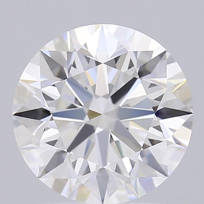 2.10 Carat Round Shaped, Excellent Cut, E Color, VVS2 Clarity, IGI Certified Lab Grown Diamond