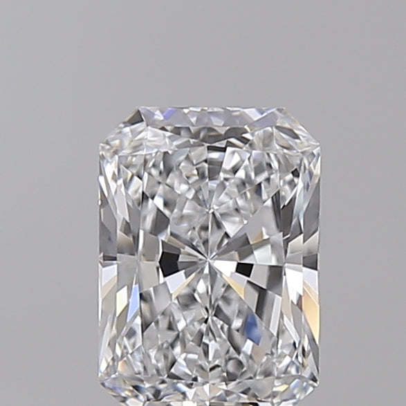 1.09 Carat Radiant Shaped, Ideal Cut, D Color, VVS2 Clarity, IGI Certified Lab Grown Diamond