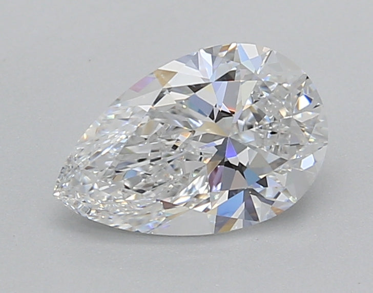 1.02 Carat Pear Shaped, Excellent Cut, D Color, VVS2 Clarity, IGI Certified Lab Grown Diamond