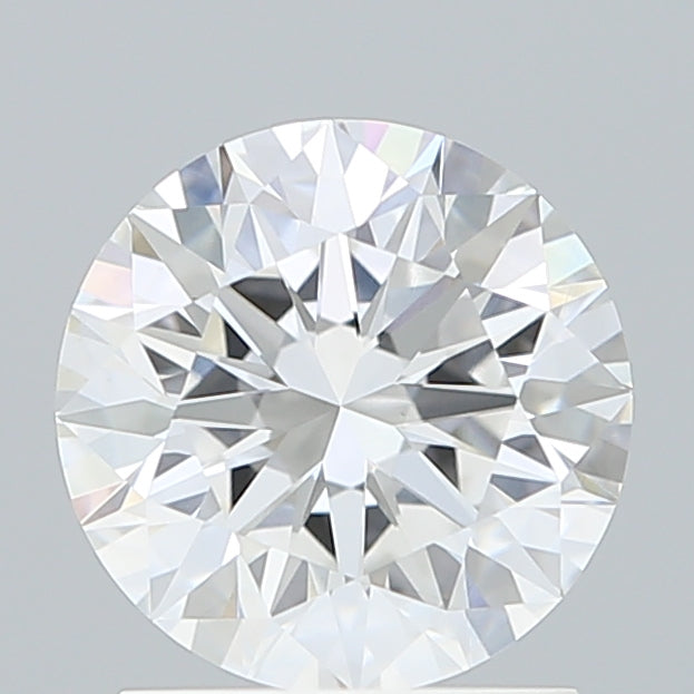 1.58 Carat Round Shaped, Ideal Cut, D Color, VVS2 Clarity, IGI Certified Lab Grown Diamond
