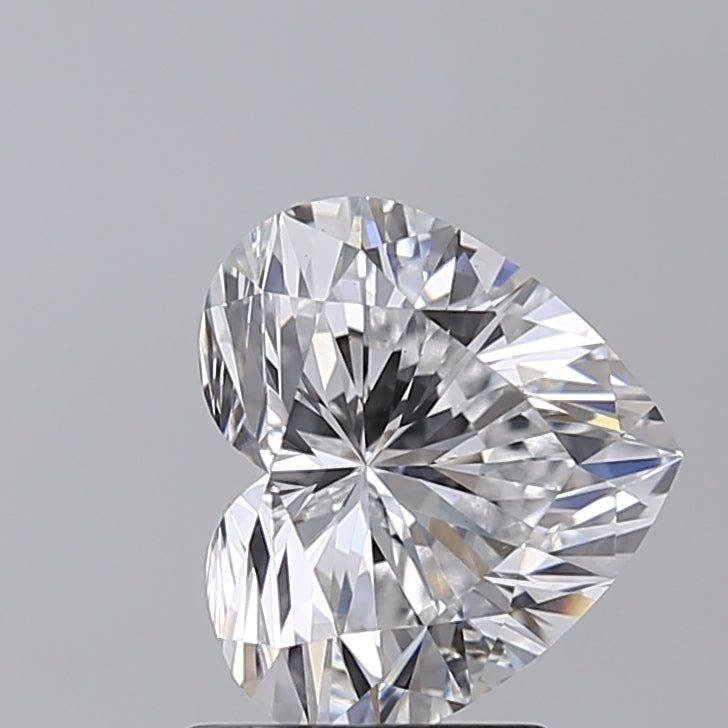 2.02 Carat Heart Shaped, Ideal Cut, D Color, VS1 Clarity, GIA Certified Lab Grown Diamond