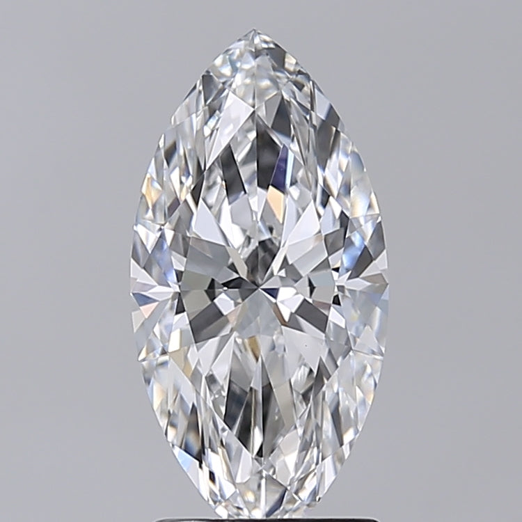 2.02 Carat Marquise Shaped, Excellent Cut, E Color, VVS2 Clarity, IGI Certified Lab Grown Diamond