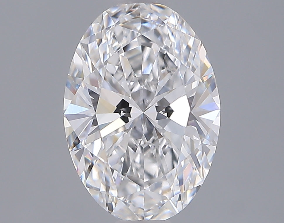 1.55 Carat Oval Shaped, Ideal Cut, D Color, VS1 Clarity, IGI Certified Lab Grown Diamond