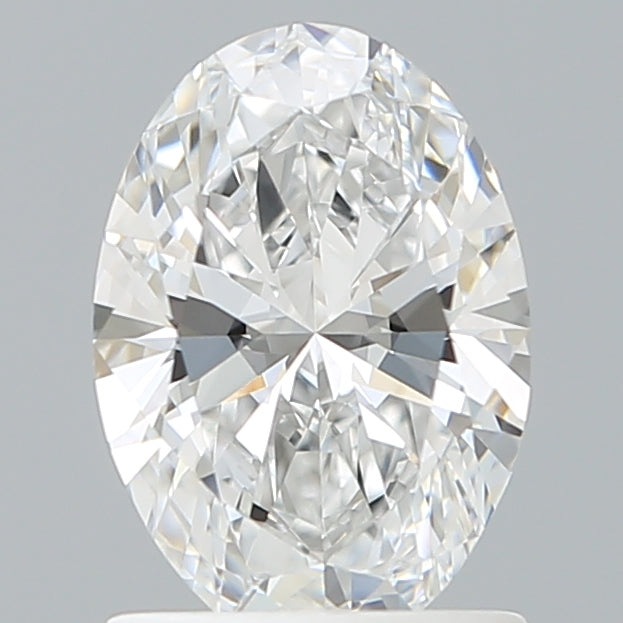 1.23 Carat Oval Shaped, Ideal Cut, E Color, VVS1 Clarity, IGI Certified Lab Grown Diamond